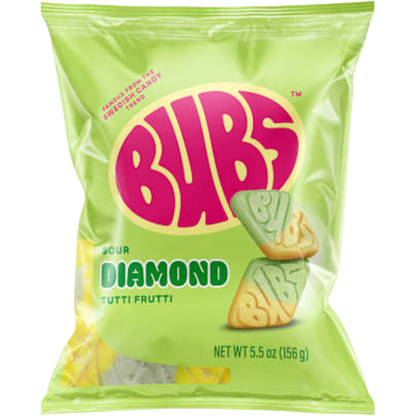 Bubs Sour Diamond Tuitti Fruitti (Sweden) (Mexico)