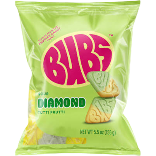 Bubs Sour Diamond Tuitti Fruitti (Sweden) (Mexico)