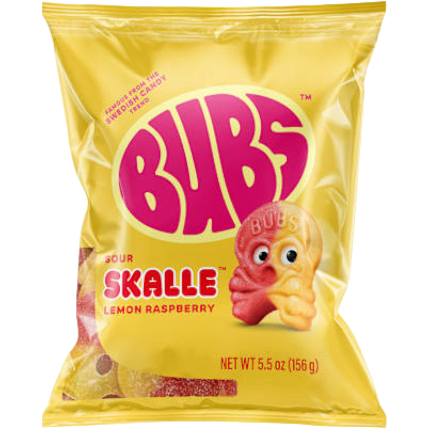 Bubs Sour Skalle Lemon Rasbperry (Sweden) (mexico)